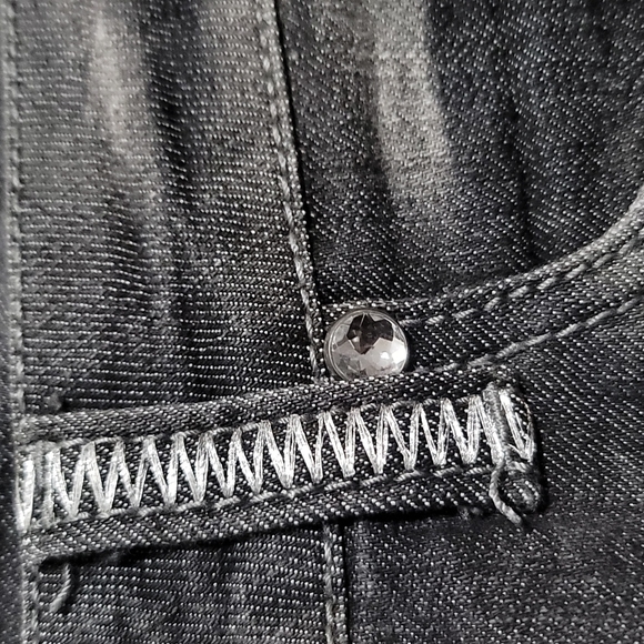 Gently Loved women's jeans by suko jeans size 12 loads of jewels blue/black fade - Picture 9 of 16